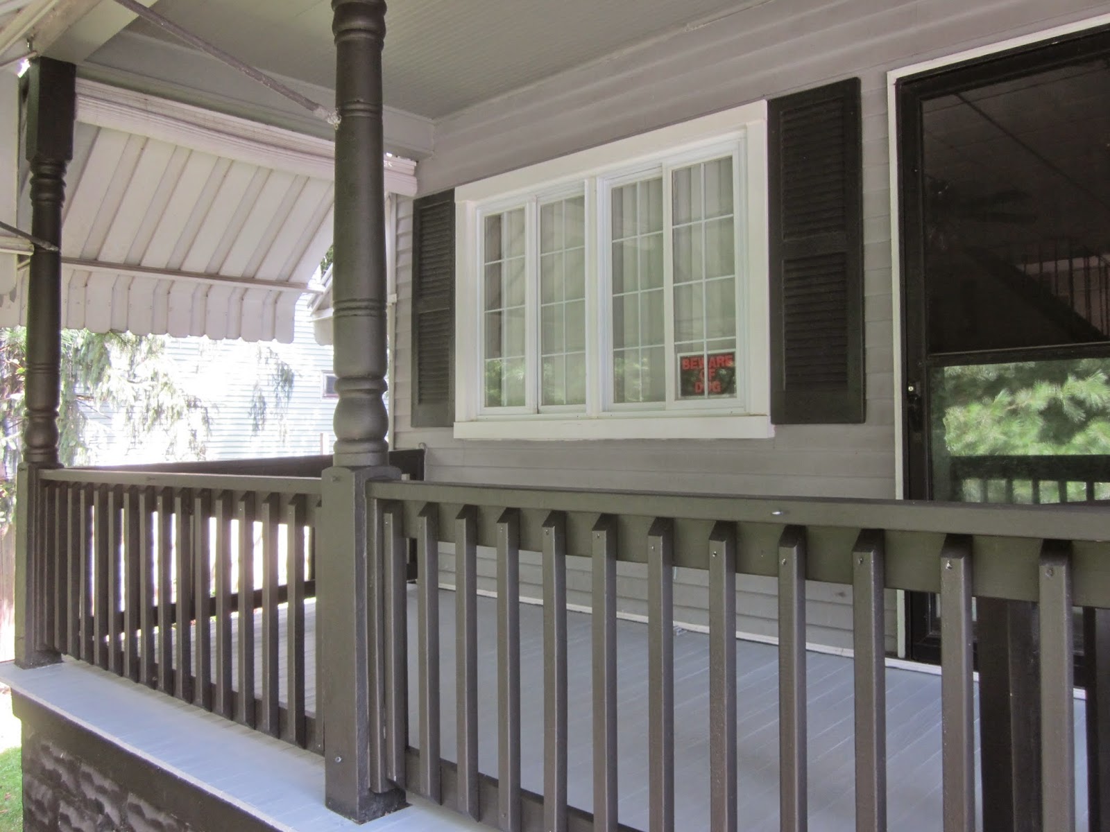 Another Porch Painted in Lovely Munhall